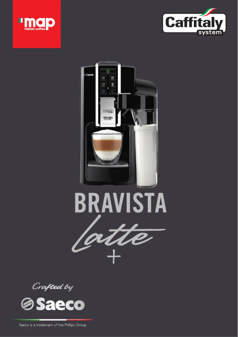 Image de la première page du manuel de l'appareil Cafissimo Latte HD8603
