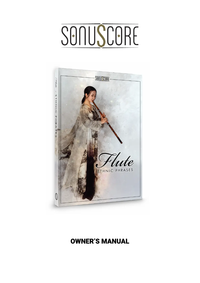 Page 1 de la notice Manuel utilisateur Steinberg Ethnic Flute Phrases