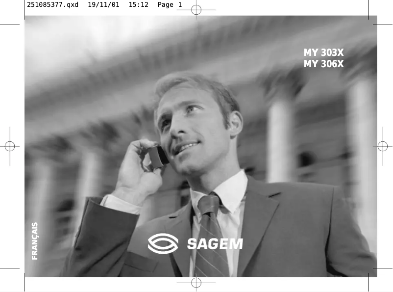 Image de la première page du manuel de l'appareil MY 306X