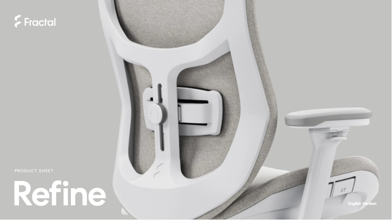 Image de la première page du manuel de l'appareil Refine