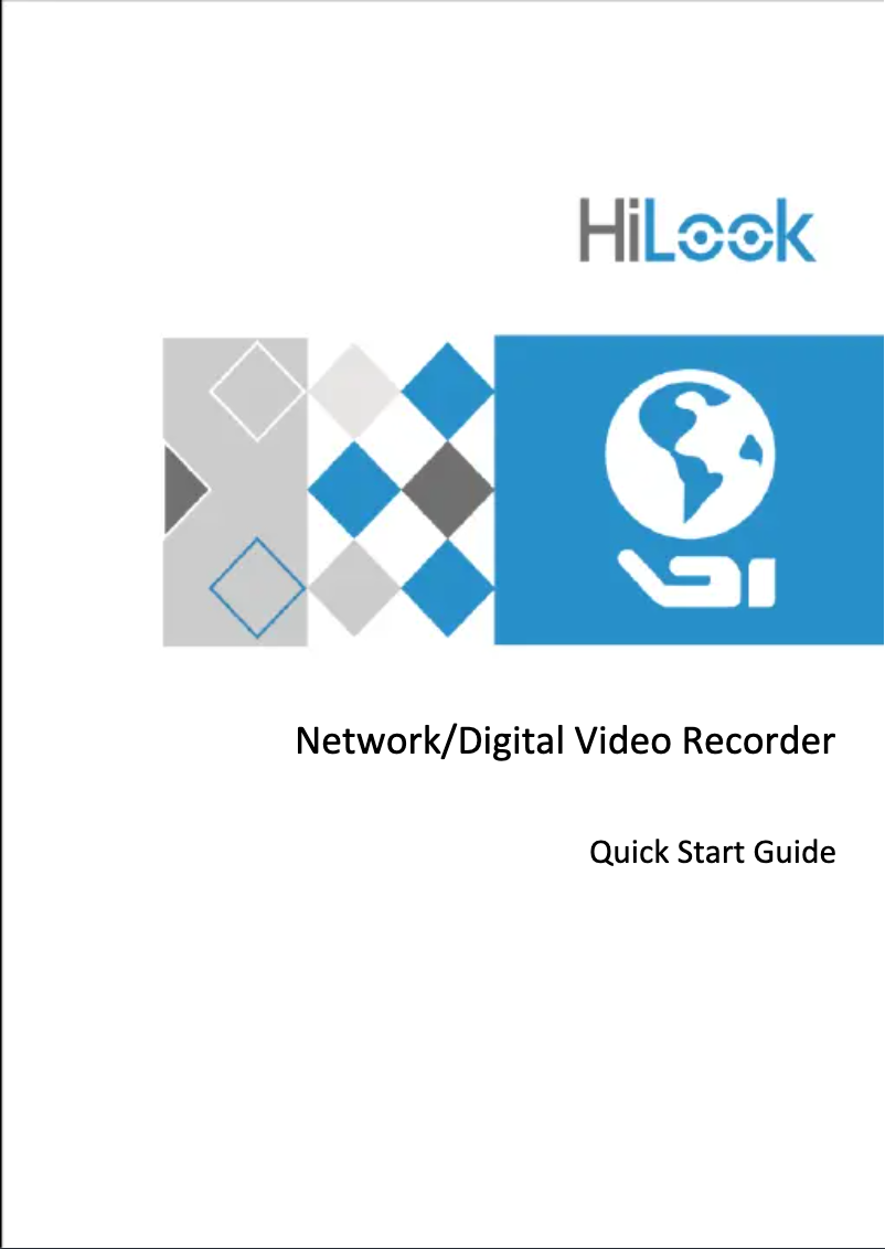 Image de la première page du manuel de l'appareil DVR-208G-M1