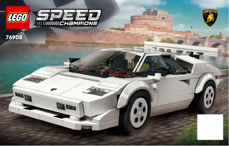 Page 1 de la notice Instructions / montage Lego Speed Champions 76908