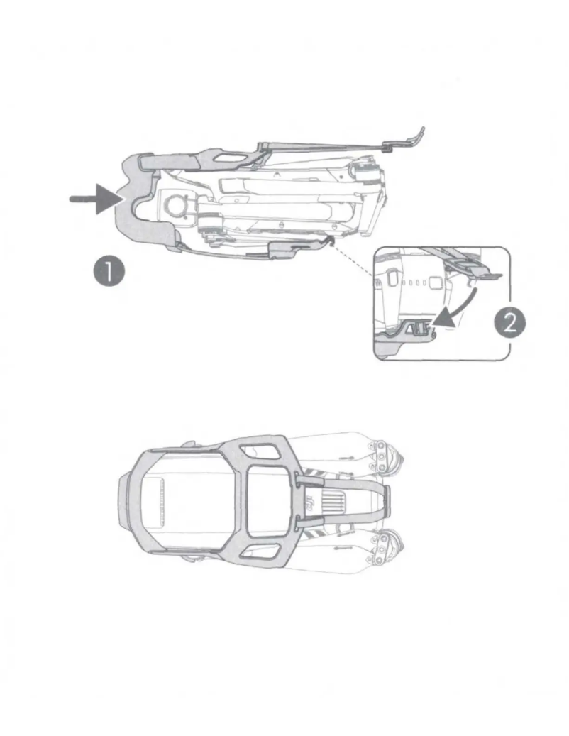 Page 1 de la notice Manuel utilisateur DJI Mavic 3 Classic Storage Cover