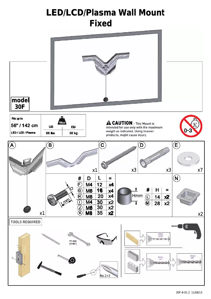 Page n°1 - Manuel utilisateur Barkan 30F