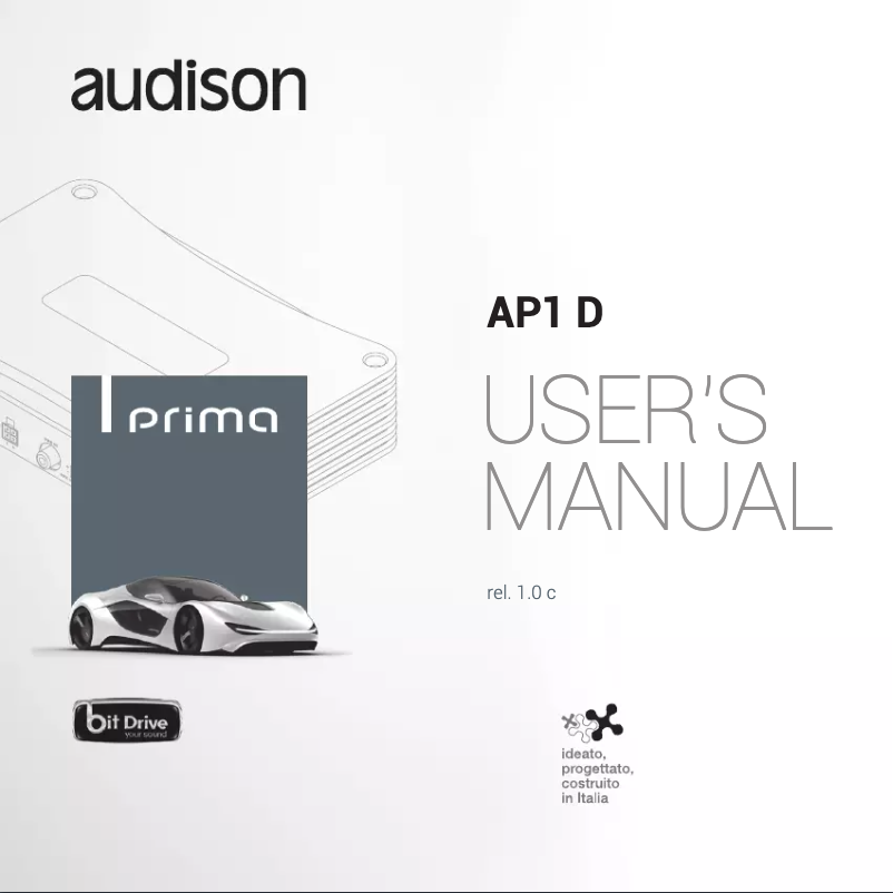 Page n°1 - Fiche technique Audison Prima AP1 D