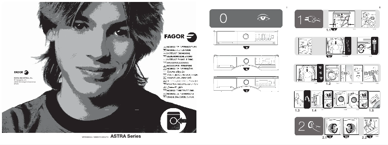 Page n°1 - Manuel utilisateur Fagor F-8314