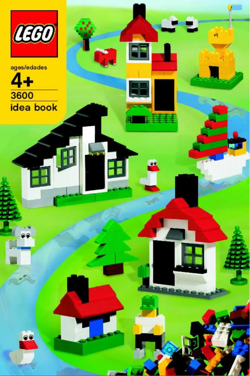 Page 1 de la notice Manuel utilisateur Lego Ideas Book 3600