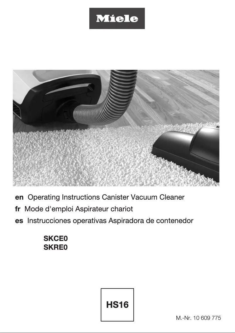 Image de la première page du manuel de l'appareil Blizzard CX1 TurboTeam PowerLine