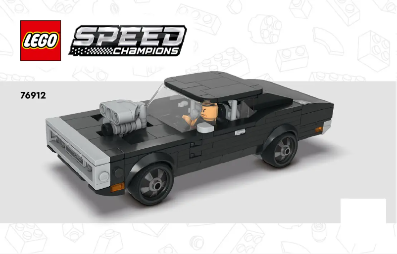 Imagen de la primera página del manual del dispositivo Speed Champions 76912