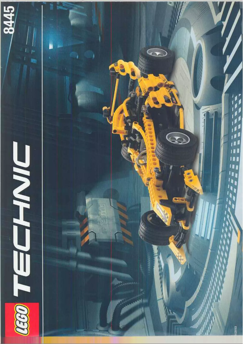 Page n°1 - Manuel utilisateur Lego Technic 8445