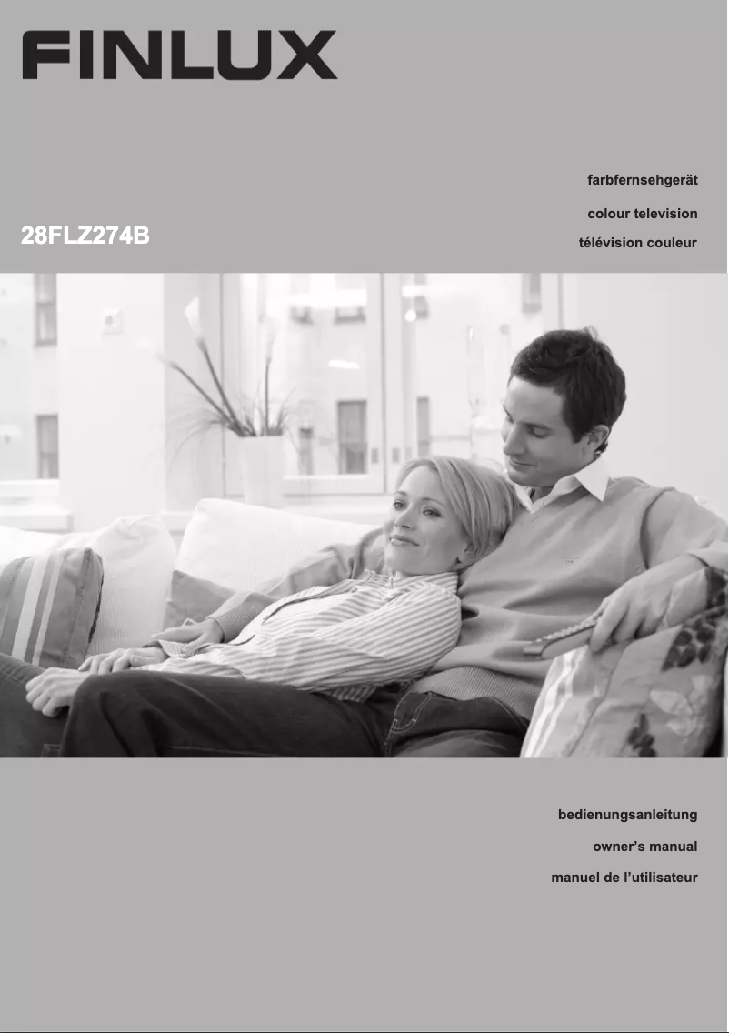 Página 1 del manual Manual de usuario Finlux 28FLZ274B