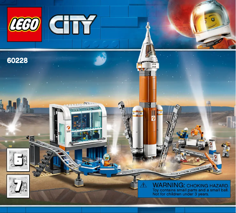 Page 1 de la notice Manuel utilisateur Lego City 60228