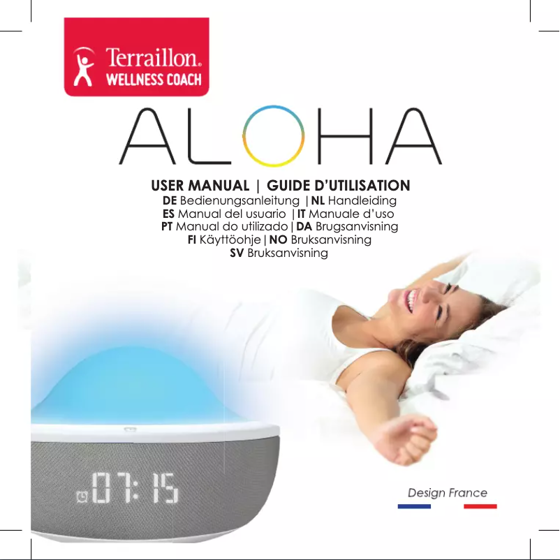 Page n°1 - Manuel utilisateur Terraillon ALOHA