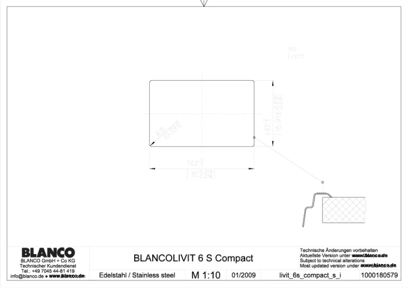Image de la première page du manuel de l'appareil LIVIT 6 S COMPACT