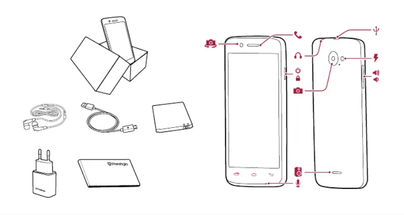 Page n°1 - Guide de démarrage rapide Prestigio MultiPhone 5507 DUO