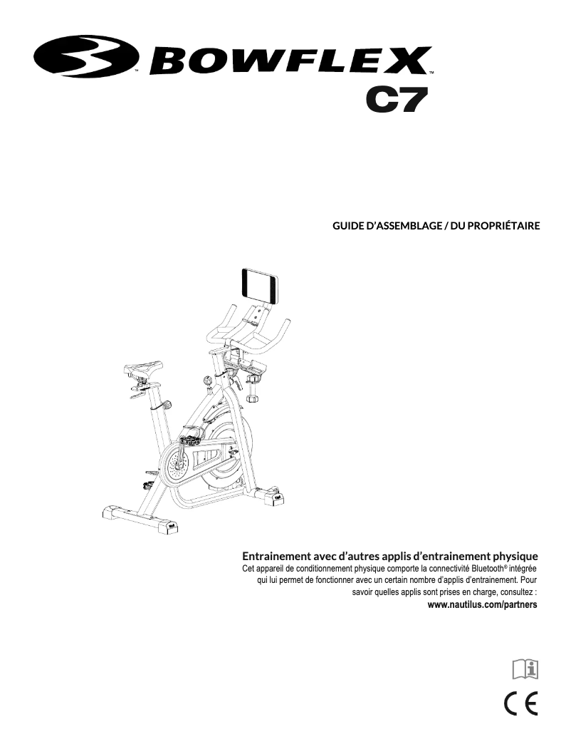 Page 1 de la notice Instructions / montage Bowflex C7