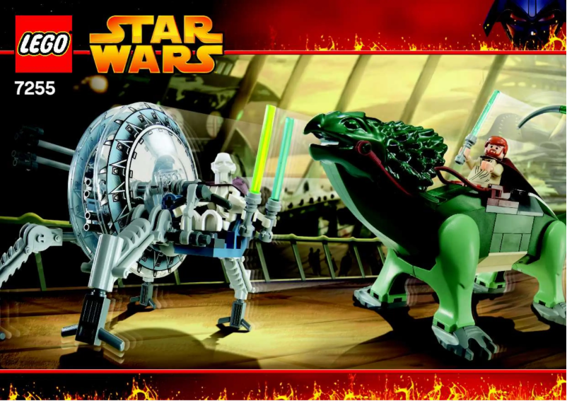 Page 1 de la notice Manuel utilisateur Lego General Grievous Chase
