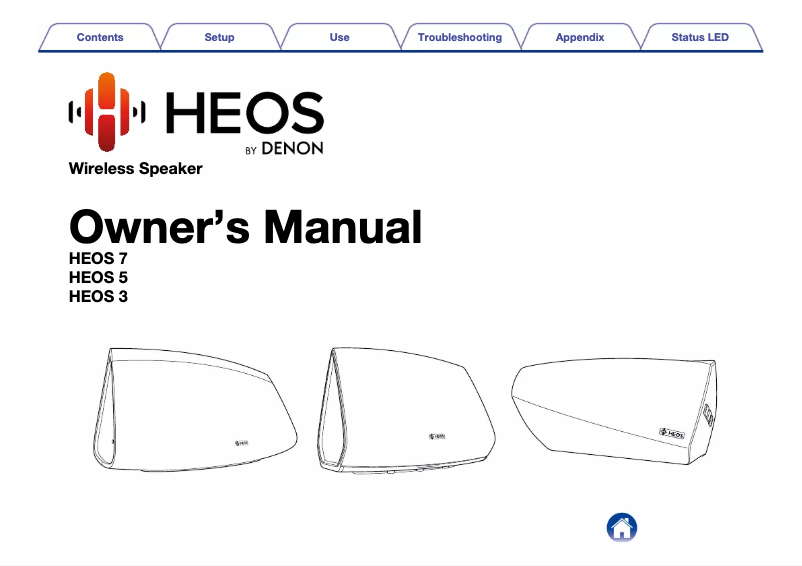 Page 1 de la notice Manuel utilisateur HEOS 3