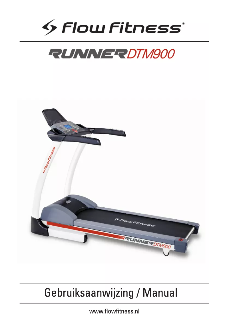 Page n°1 - Manuel utilisateur Flow Fitness Runner DTM900