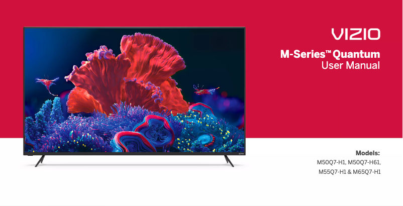 Image de la première page du manuel de l'appareil M-Series Quantum M65Q7-H1