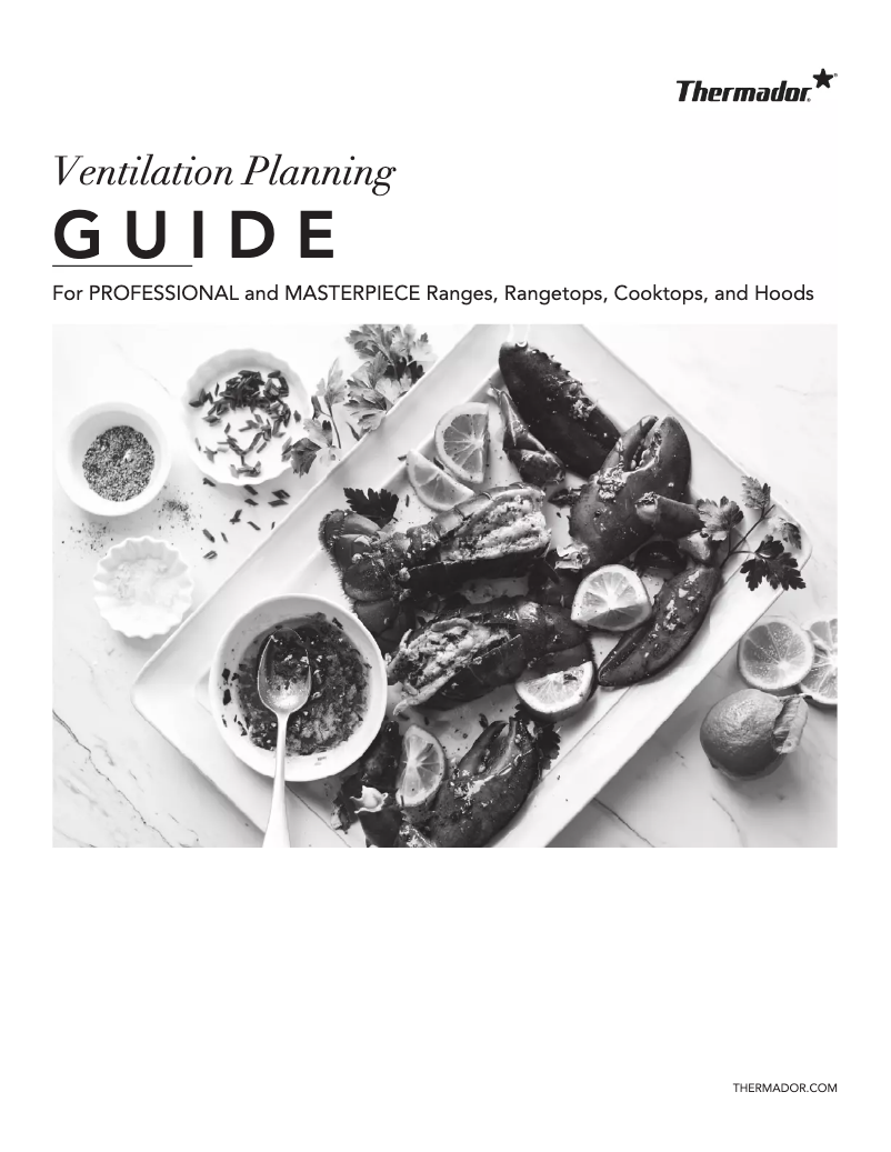 Page n°1 - Mode d'emploi Thermador Pro Harmony PRG486WLH
