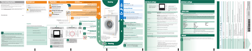Page n°1 - Manuel utilisateur Bosch WAS32760GB
