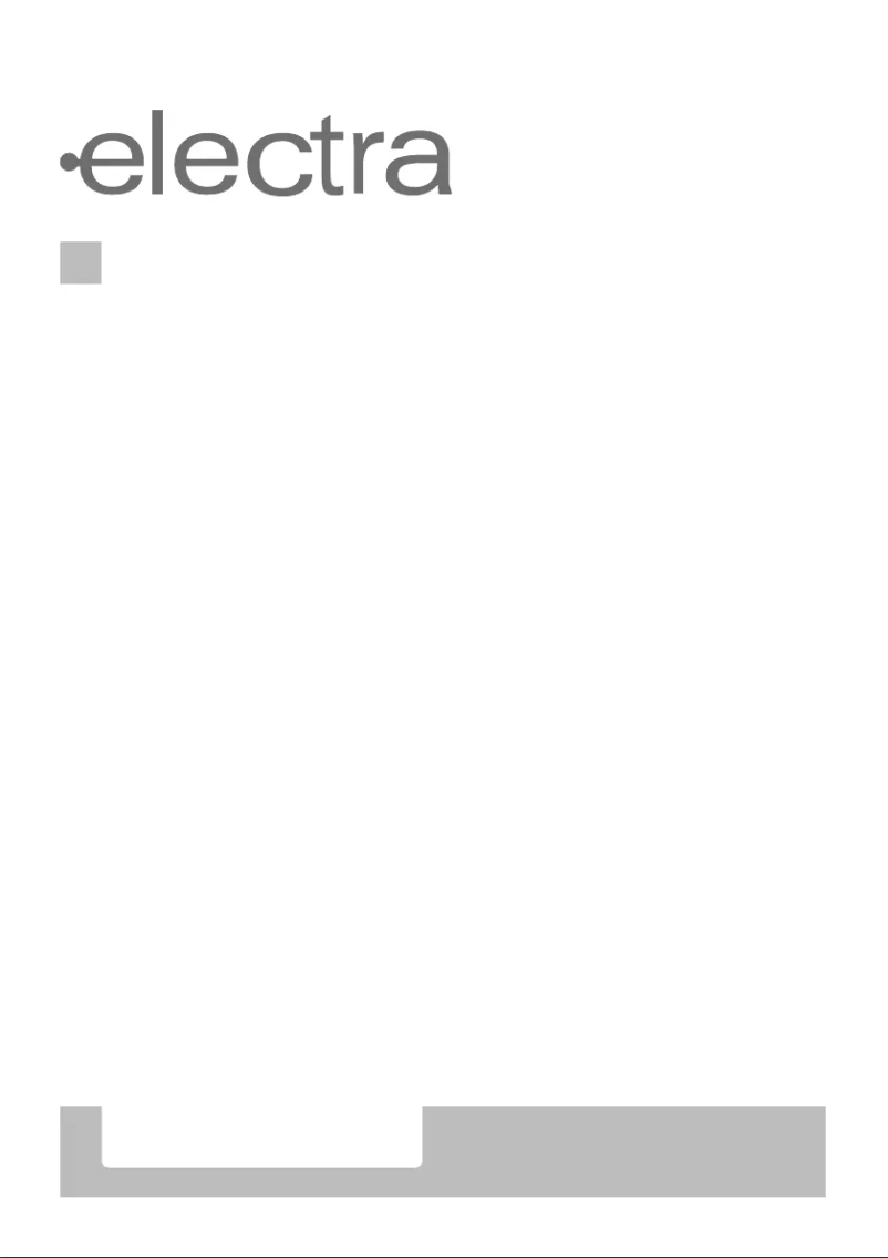 Page 1 de la notice Manuel utilisateur Electra W1462CF2WE