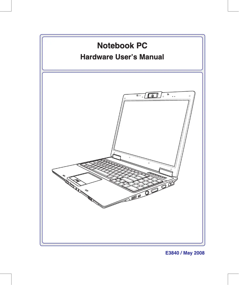 Page 1 de la notice Manuel utilisateur Asus M51