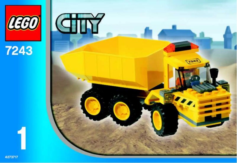 Page 1 de la notice Manuel utilisateur Lego Construction Site