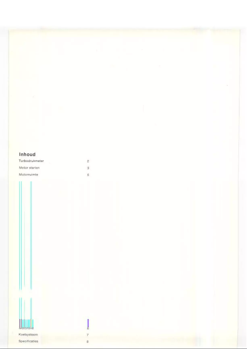 Page 1 de la notice Manuel utilisateur Volvo 760 GLE (1983)