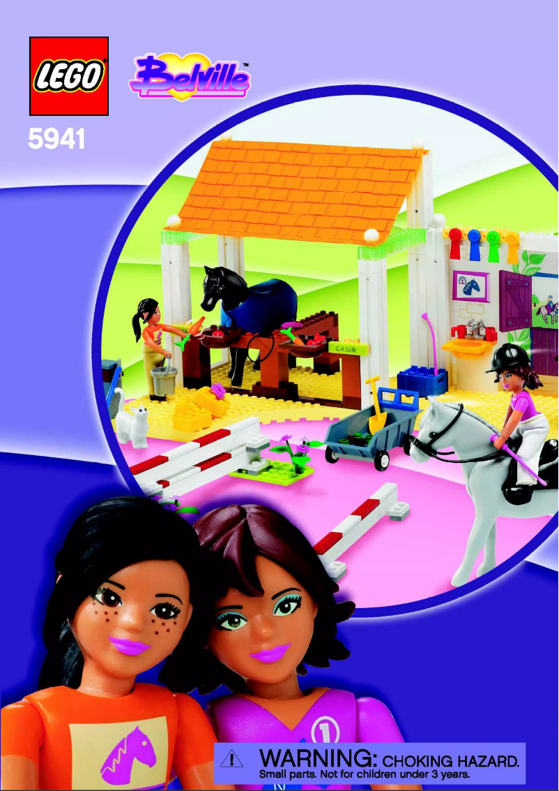 Page 1 de la notice Manuel utilisateur Lego Belville 5941