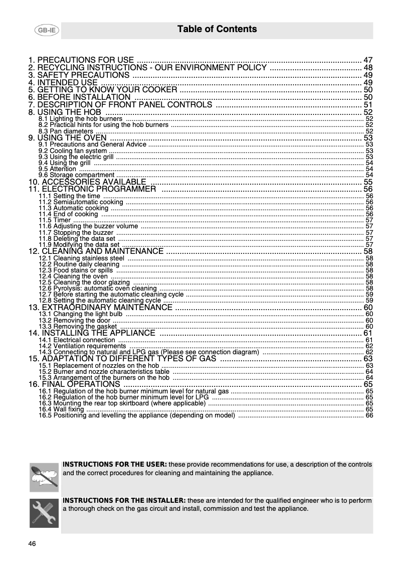 Image de la première page du manuel de l'appareil SCB 61 MPX5