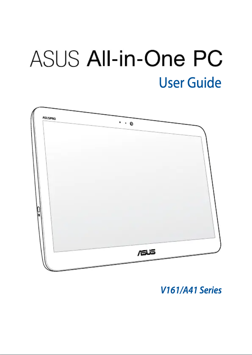 Page n°1 - Manuel utilisateur Asus Vivo AiO V161