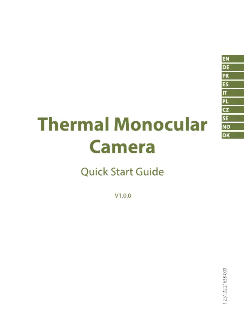 Image de la première page du manuel de l'appareil TPC-M60
