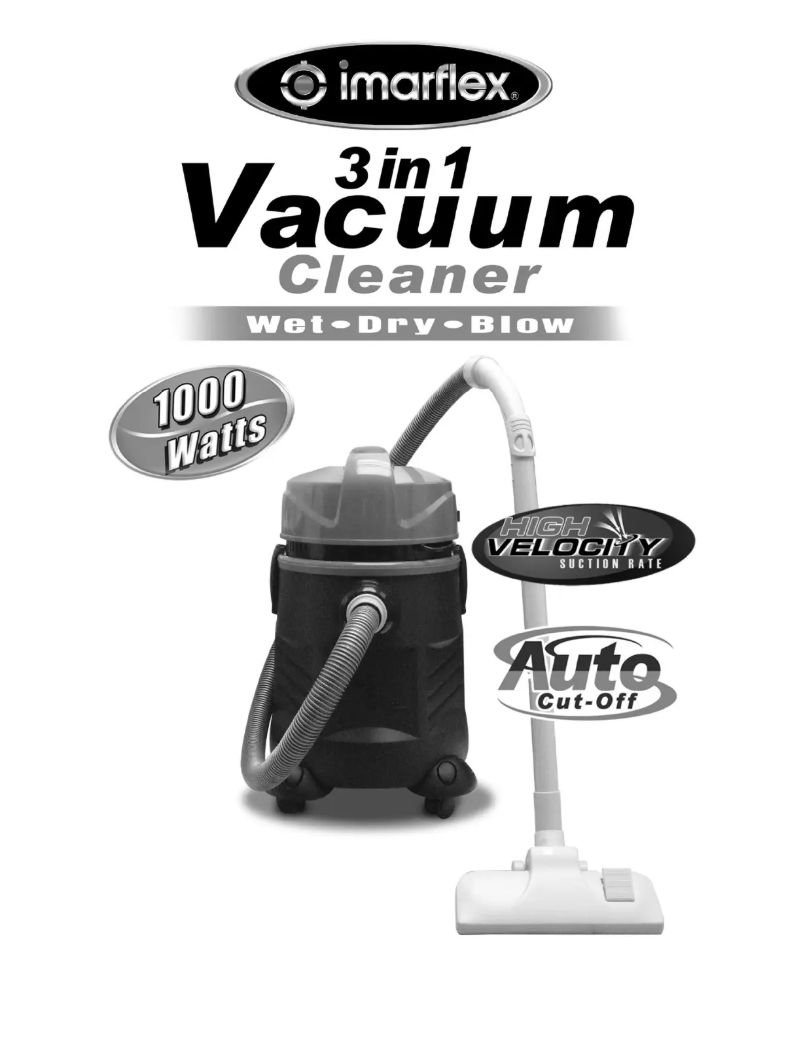 Page 1 de la notice Manuel utilisateur Imarflex IV-3800S