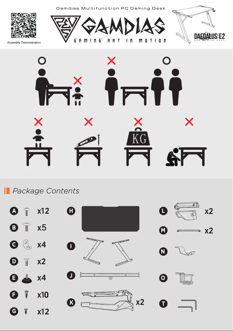 Image de la première page du manuel de l'appareil Daedalus E2