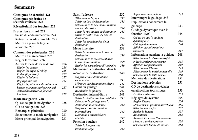 Página 1 del manual Manual de usuario Becker Indianapolis 7920