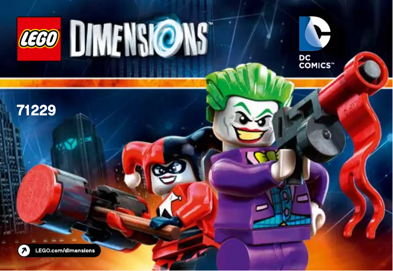 Page n°1 - Manuel utilisateur Lego Dimensions 71229