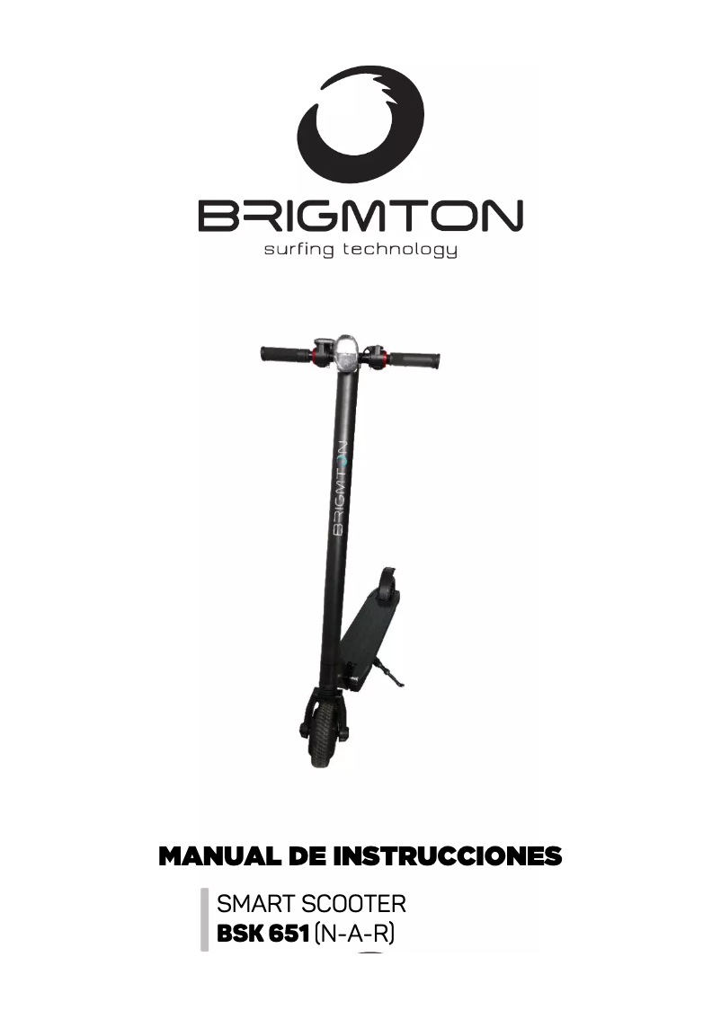 Page n°1 - Manuel utilisateur Brigmton BSK-651-R