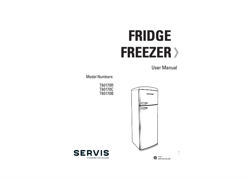 Image de la première page du manuel de l'appareil T60170B