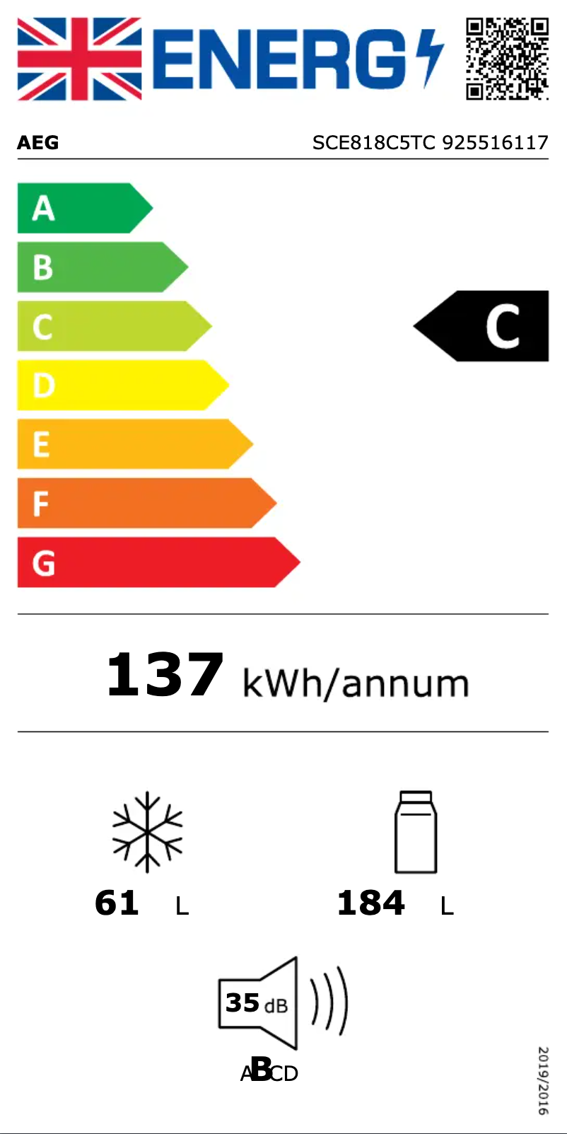 Image de la première page du manuel de l'appareil SCE818C5TC