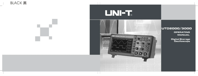 Página 1 del manual Manual de usuario Uni-T UTD2062CM