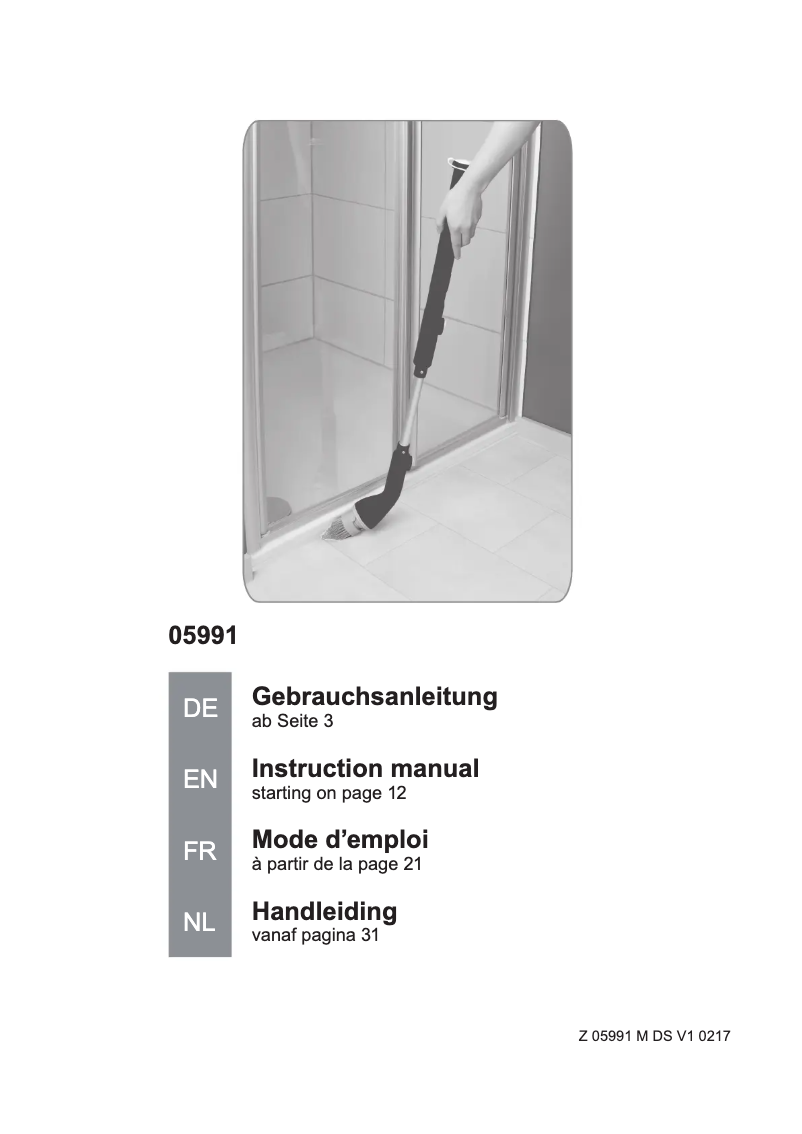 Page 1 de la notice Manuel utilisateur Cleanmaxx 3105991