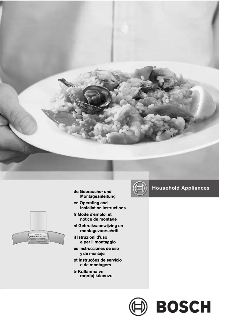 Page 1 de la notice Manuel utilisateur Bosch DKE995E