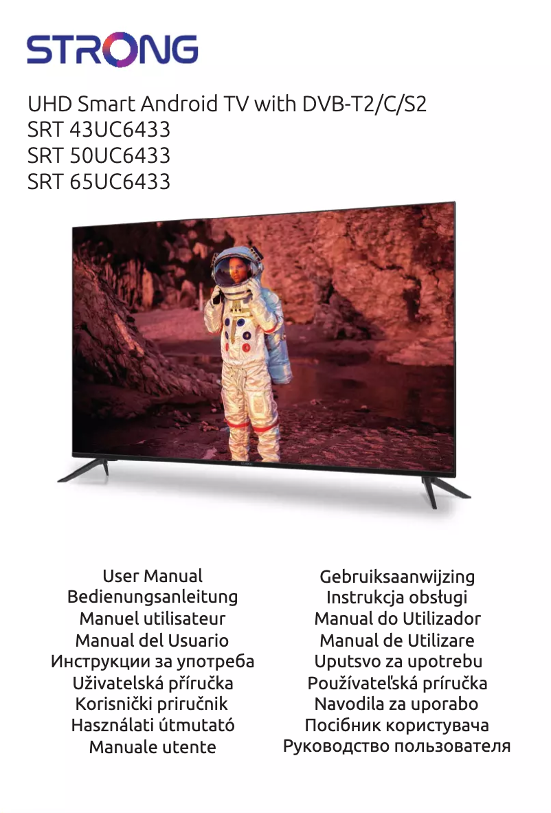 Image de la première page du manuel de l'appareil SRT 43UC6433