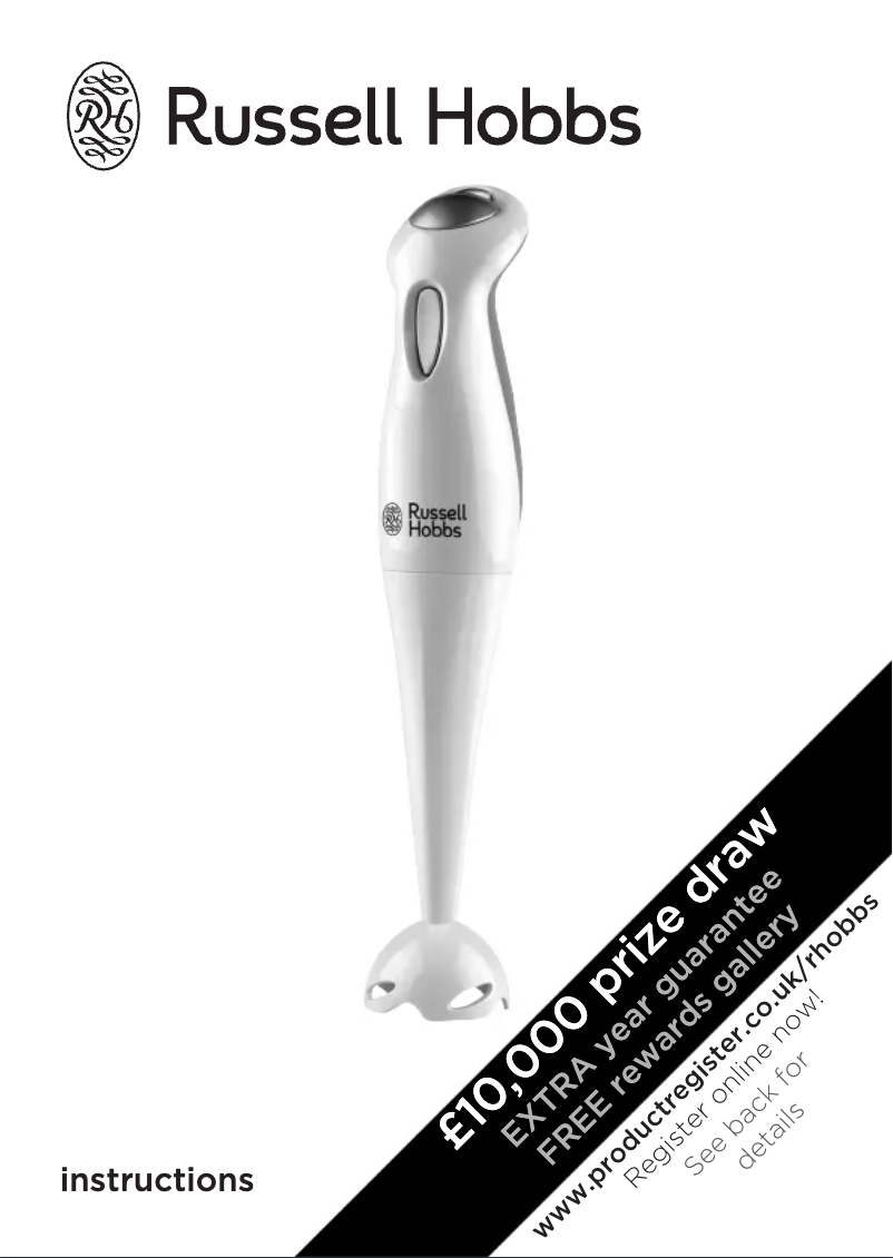 Image de la première page du manuel de l'appareil 13560