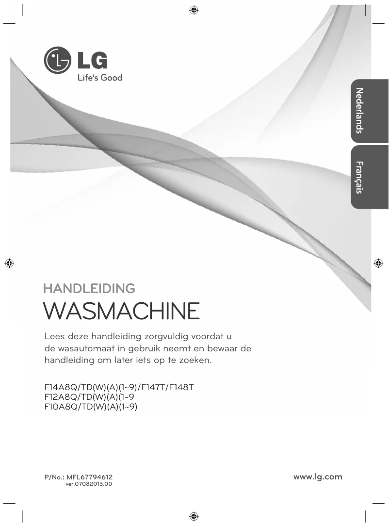 Page n°1 - Manuel utilisateur LG F12A8Q