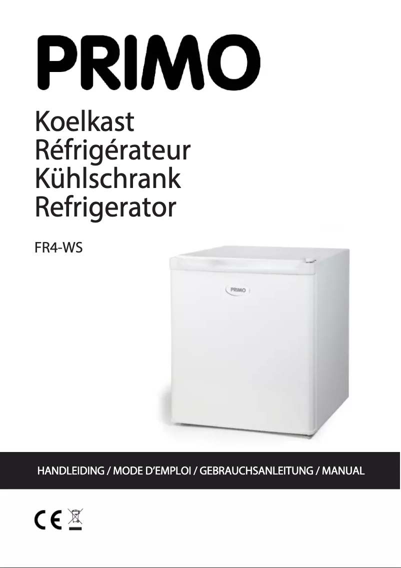 Image de la première page du manuel de l'appareil FR4-WS