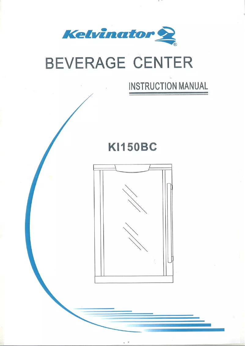 Page 1 de la notice Manuel utilisateur Kelvinator KI150BC