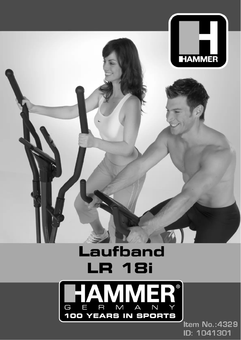 Page 1 de la notice Manuel utilisateur Hammer Life Runner LR18i 4329